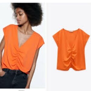 ZARA Bright Blouse